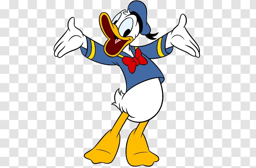 Donald Duck Daisy Mickey Mouse Minnie - Hand Transparent PNG