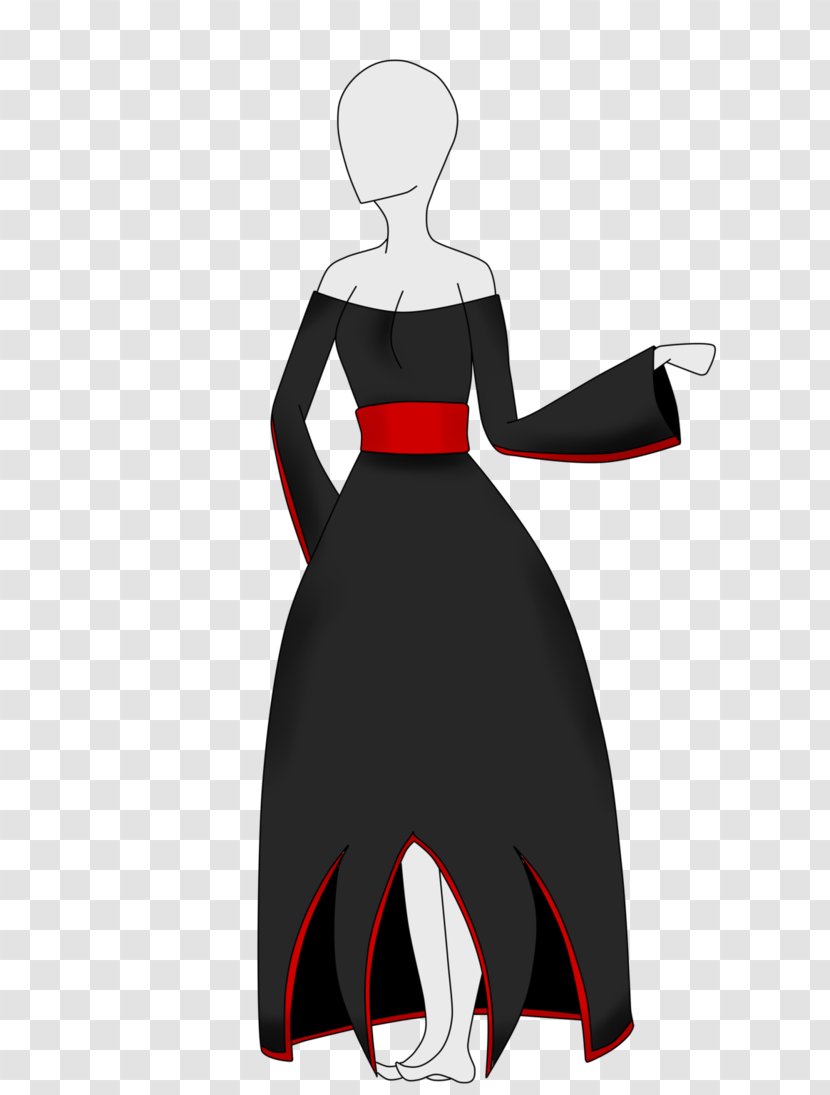Clothing Dress Costume Design - Silhouette - Pre-sale Transparent PNG