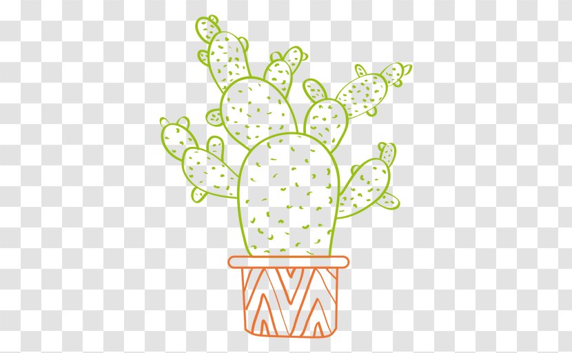 Cactus And Succulents Cactaceae Drawing Clip Art - Flora Transparent PNG