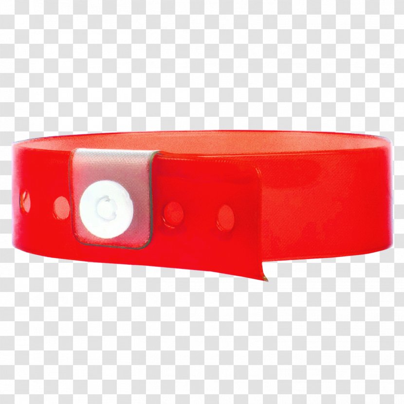 Wristband Red Bracelet Phonograph Record Orange - Holiday - Holographic Vinyl Transparent PNG