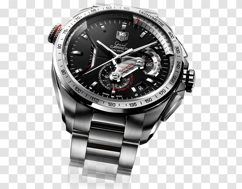 TAG Heuer Counterfeit Watch Chronograph Swiss Made Transparent PNG