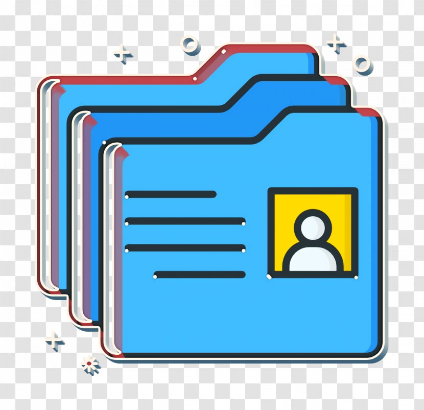 Employee Icon Folder Job - Work - Rectangle Transparent PNG
