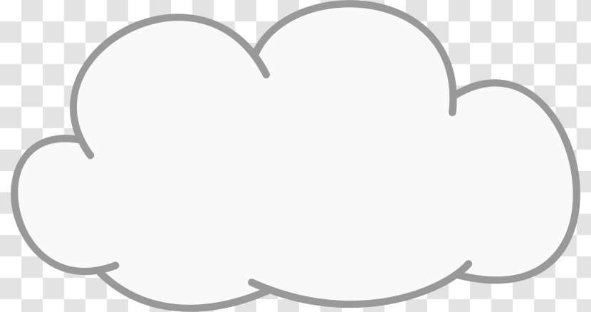 Clip Art Cloud Image - Frame Transparent PNG