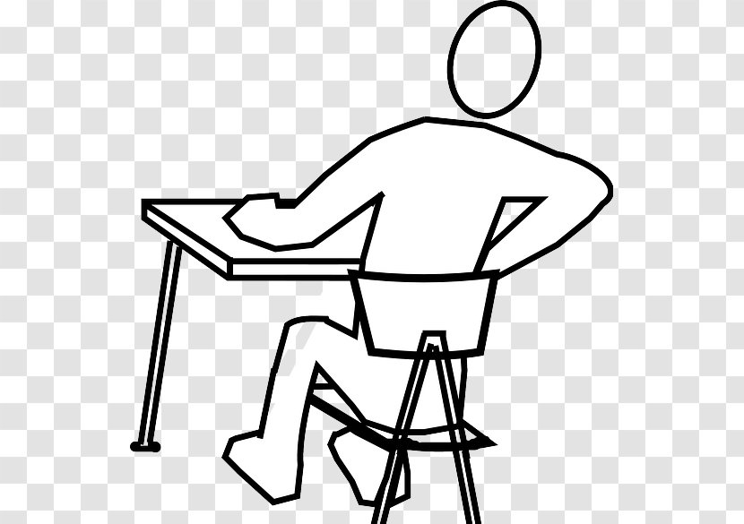 Standing Desk Drawing Office & Chairs Sitting - Rectangle - Back Pain Transparent PNG