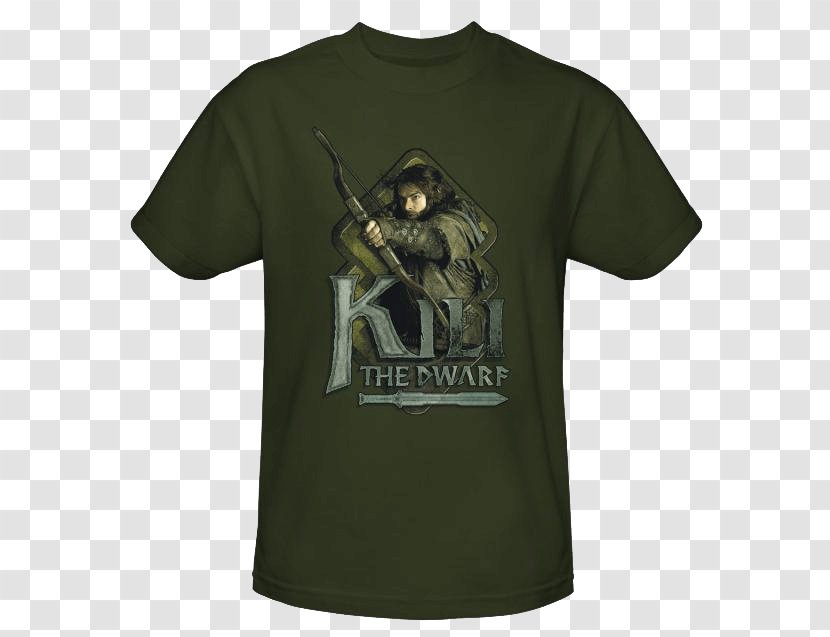 T-shirt Kili Sleeve Military - Watercolor Transparent PNG