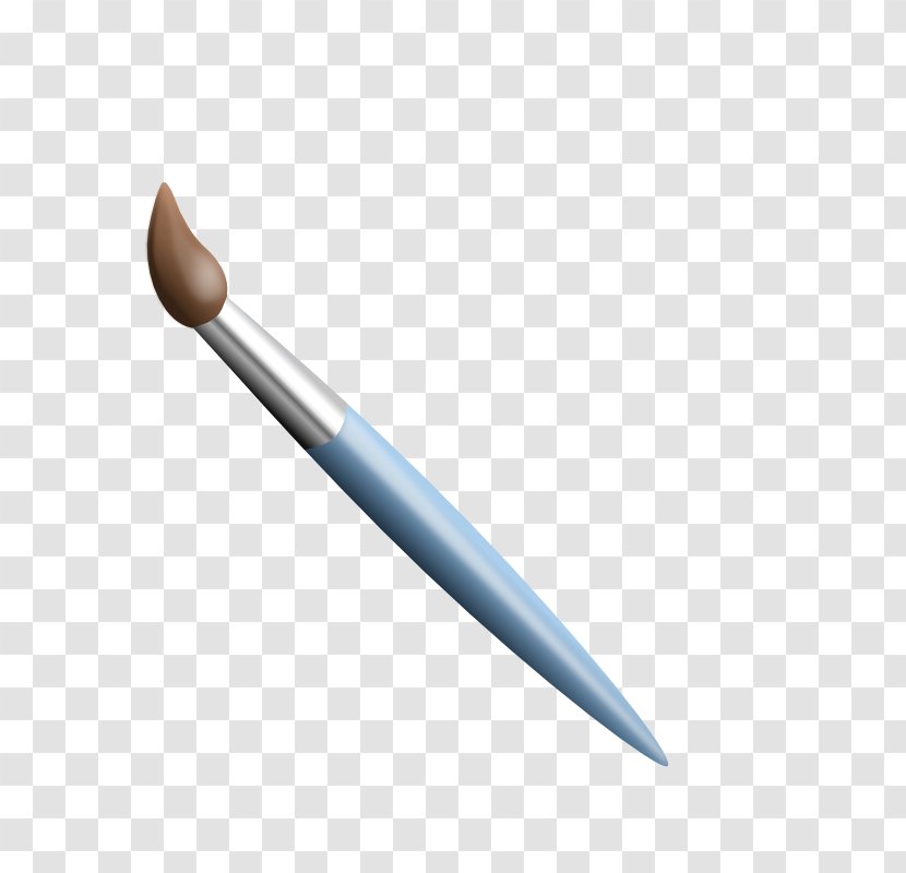 Paintbrush Clip Art - Cold Weapon - Pictures Of A Paint Brush Transparent PNG