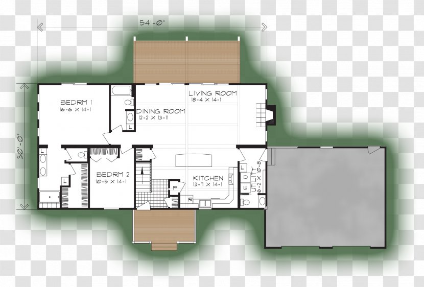 Floor Plan Log House Siding Square Foot - Ranchstyle Transparent PNG