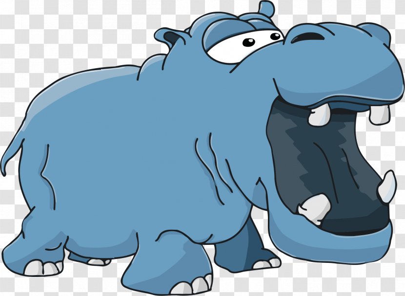 Horse Cartoon T-shirt Hippopotamus Clip Art - Dog Like Mammal Transparent PNG