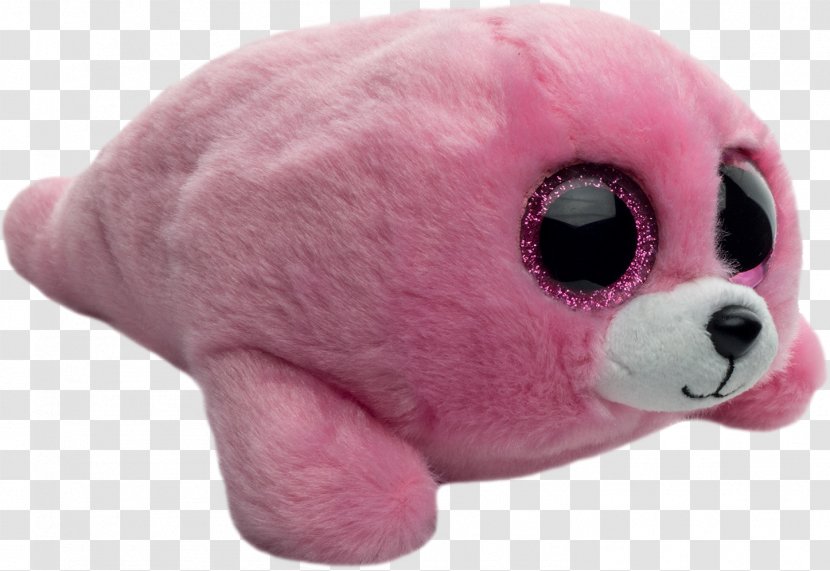 Stuffed Animals & Cuddly Toys Ty Inc. Beanie Pink - Infant - Dog Transparent PNG