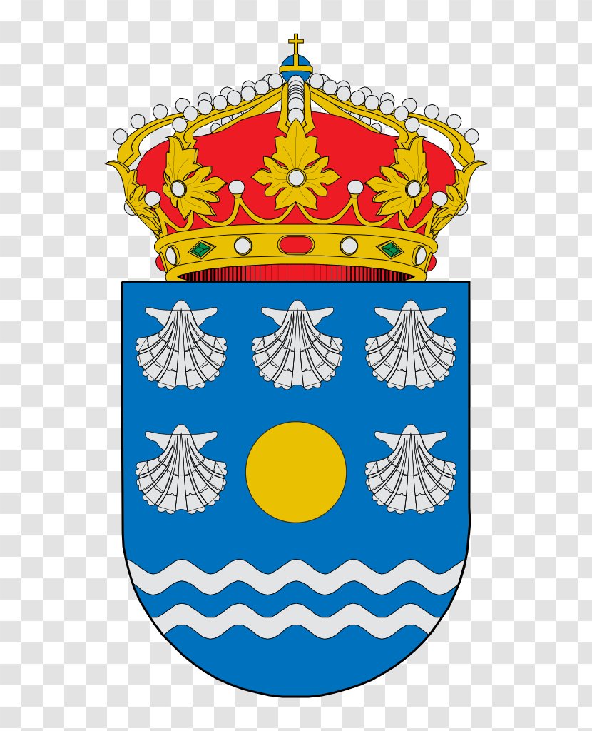 Province Of Ourense Kingdom Galicia Santiago De Compostela Pueblonuevo Del Guadiana Coat Arms - Tin Transparent PNG