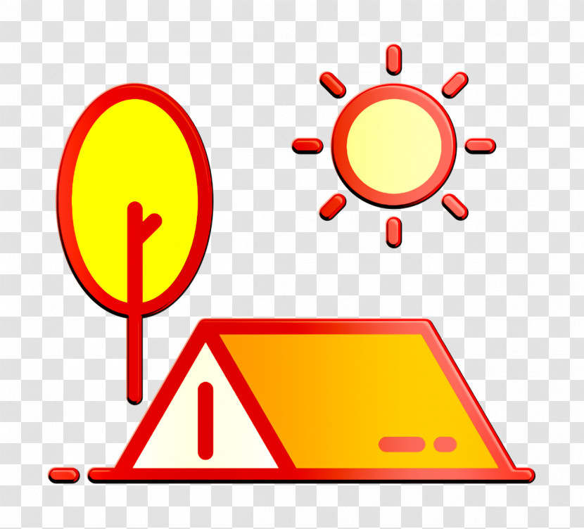 Camping Icon Forest Icon Nature Icon Transparent PNG