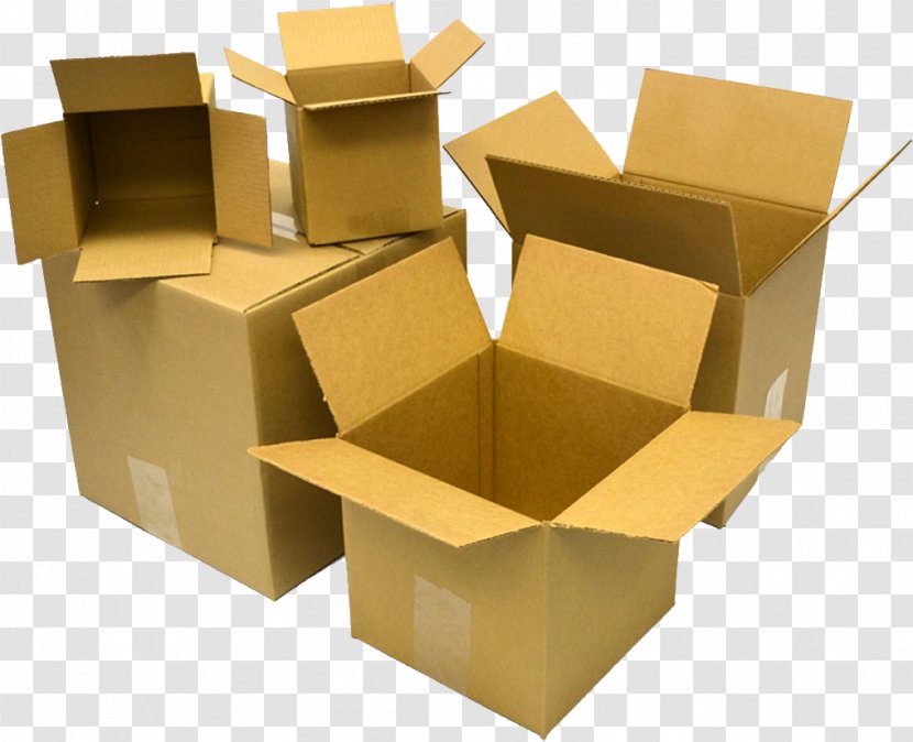 Mover Cardboard Box Freight Transport Packaging And Labeling - Corrugated Design Transparent PNG