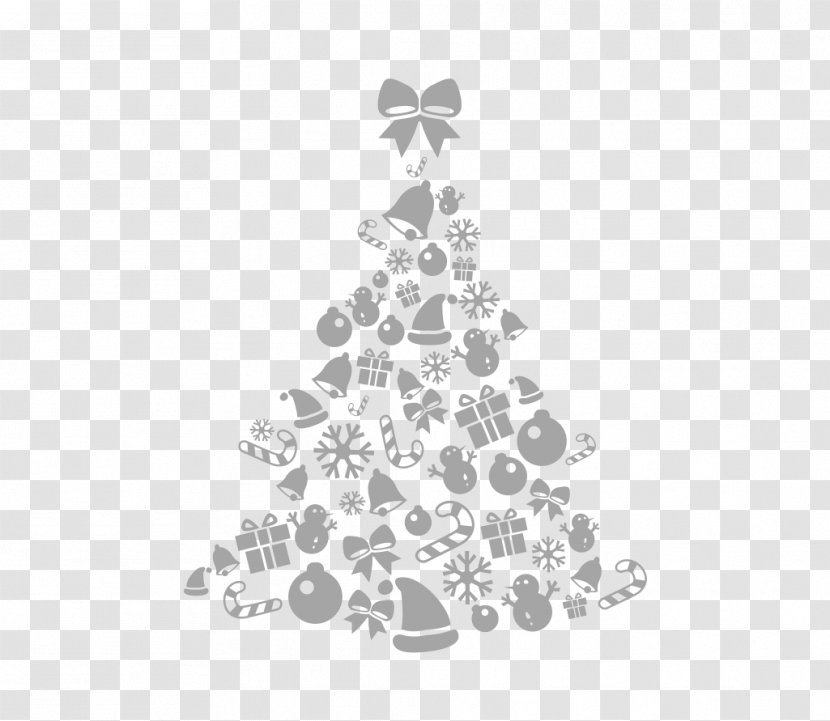 Santa Claus Christmas Tree Sticker - New Year - Arboles Transparent PNG