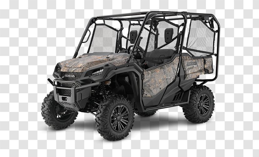 Honda Side By All-terrain Vehicle Motorcycle Utility - Price Transparent PNG