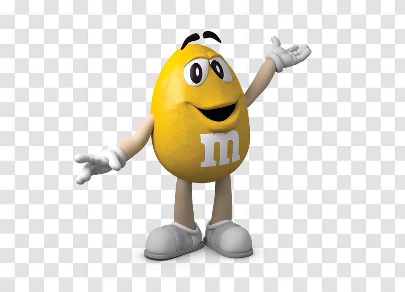 M&M's Peanut Chocolate Candies Skittles Mars, Incorporated - Yellow Transparent PNG