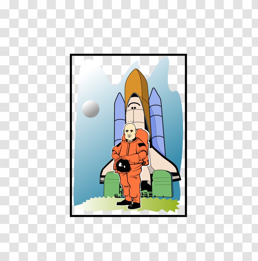 Euclidean Vector Outer Space Illustration - Cartoon - Astronaut Transparent PNG