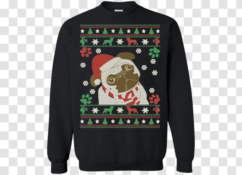 T-shirt Christmas Jumper Hoodie Sweater - Sweatshirt Transparent PNG