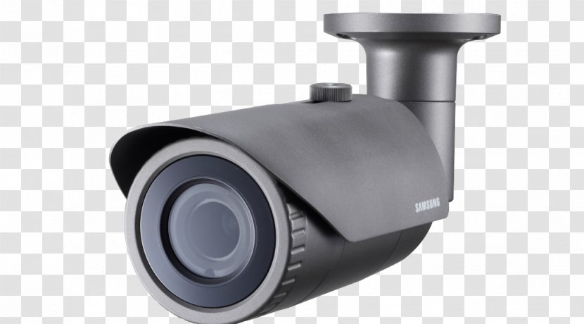 Samsung 1080P Analog Hd Ir Bullet Camera Closed-circuit Television Hanwha Aerospace - Closedcircuit Transparent PNG