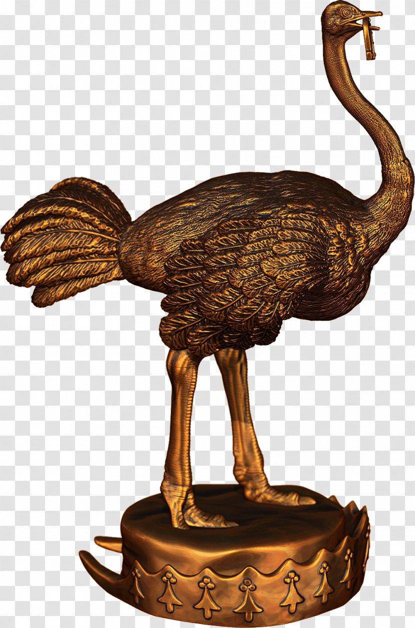 Bronze Sculpture Beak - African Print Transparent PNG