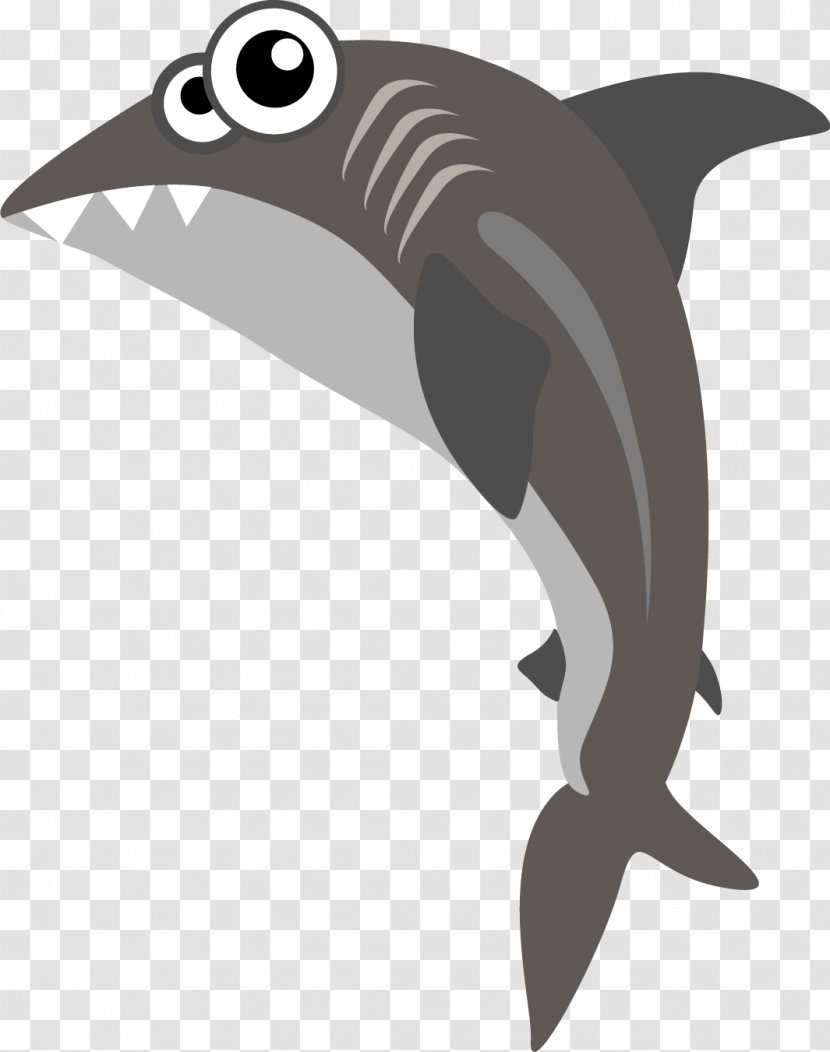 Dolphin The Blue Marlin Shark Clip Art - Cartoonist - Cartoon Transparent PNG