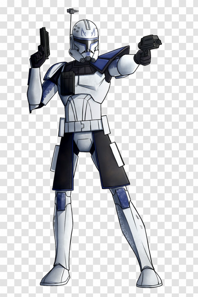 Captain Rex Figurine 501st Legion Vexy Character - Frame - Clone Transparent PNG
