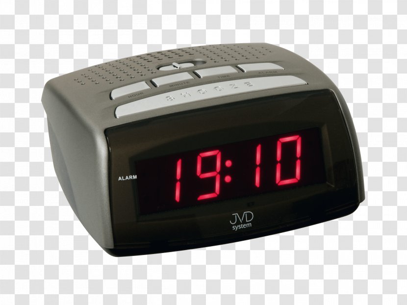 Alarm Clocks Digital Data Radio Clock Light-emitting Diode - Electronics Transparent PNG