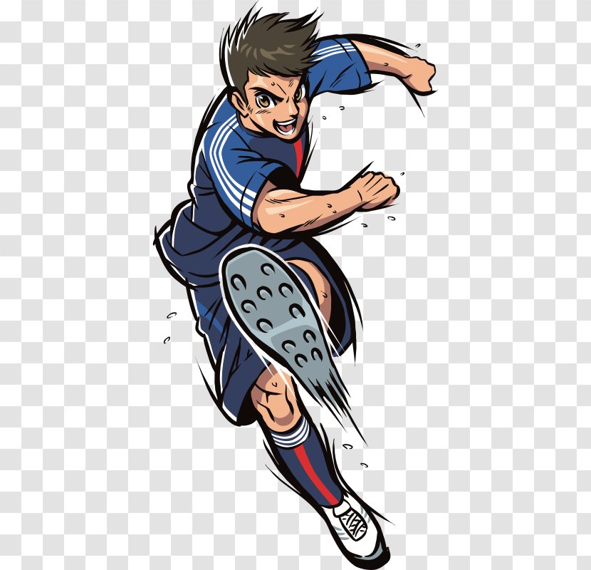 Football Player Clip Art England National Team Shooting - Playing Soccer Transparent PNG