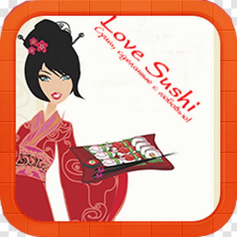 Sushi Woman Japan - Flower - Propaganda Transparent PNG