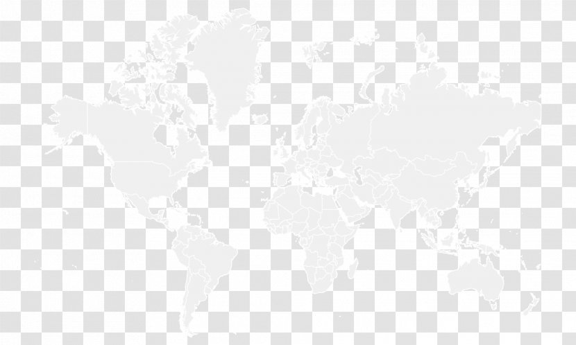 White Desktop Wallpaper Art World Map - Computer - Tree Transparent PNG