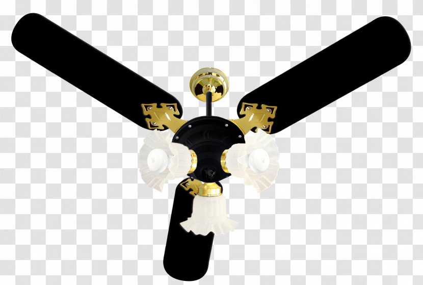 Ceiling Fans Chandelier Wind - Yellow - Fan Transparent PNG