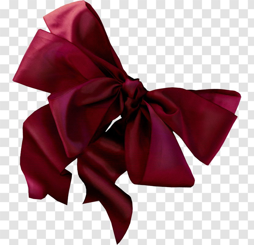 Ribbon Clip Art - Red - Crimson Tie Transparent PNG