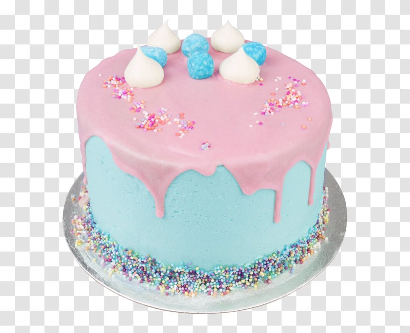 Buttercream Sugar Cake Birthday - Royal Icing - Delivery Transparent PNG
