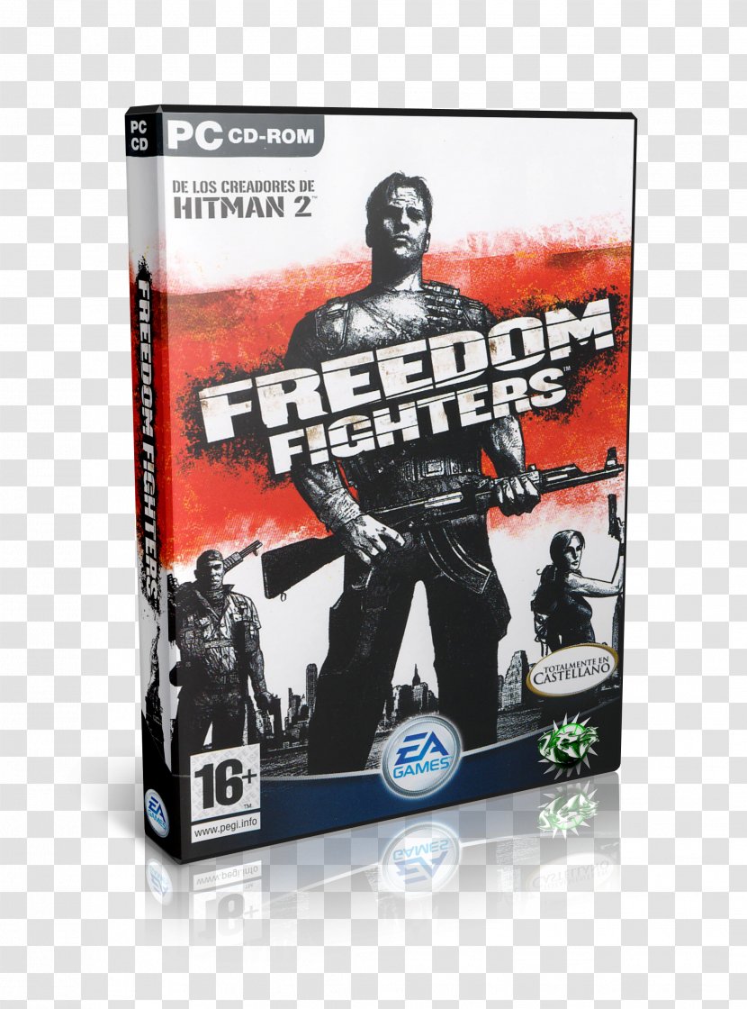 Freedom Fighters PlayStation 2 Xbox 360 GameCube Video Game - Gamecube - Electronic Arts Transparent PNG