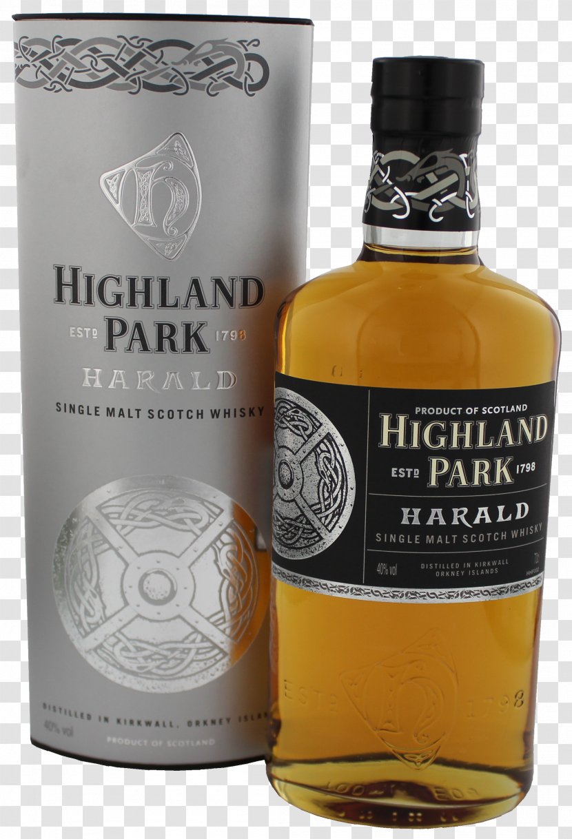 Single Malt Whisky Highland Park Distillery Scotch Whiskey Liqueur - Drink - Glass Transparent PNG