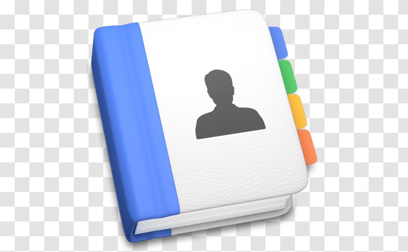 MacBook Pro Address Book Contact Manager Contacts - Blue - Adress Transparent PNG