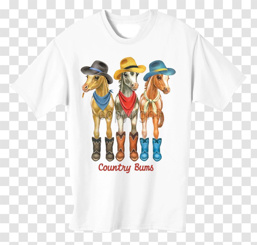 T-shirt Horse Work Of Art Cowboy - Shirt Transparent PNG