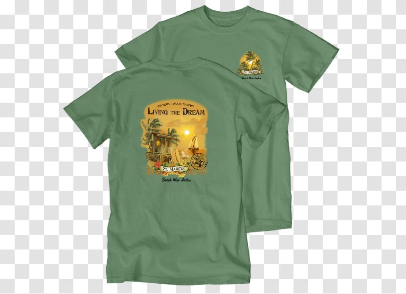 T-shirt Clothing Sleeve Lakeshirts - Green Transparent PNG