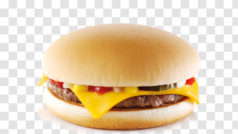 McDonald's Cheeseburger Hamburger Fast Food - Restaurant - Chicken McNuggets Transparent PNG