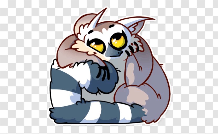 Lemur Telegram Sticker Dog Clip Art Transparent PNG