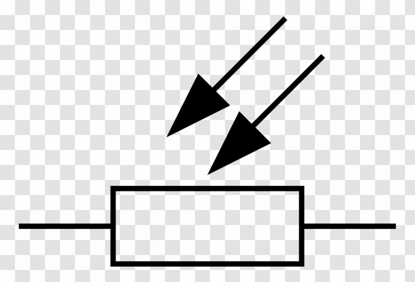 Light Photoresistor Electrical Resistance And Conductance Symbol Electricity - Technology Transparent PNG