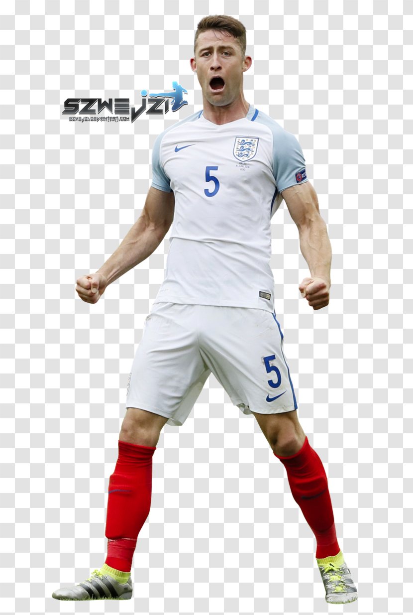 Gary Cahill England National Football Team Jersey Soccer Player - Shoe Transparent PNG