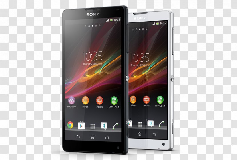 Sony Xperia ZL SP Z1 - Cellular Network - Smartphone Transparent PNG