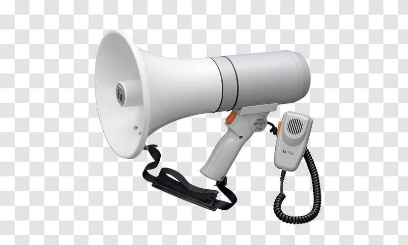 Microphone Megaphone TOA Corp. Sound Battery - Toa Corp Transparent PNG