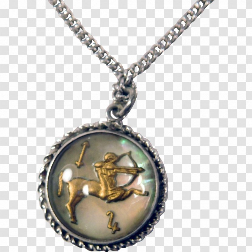 Locket Charms & Pendants Jewellery Necklace Clothing Accessories - Fashion Accessory - Sagittarius Transparent PNG