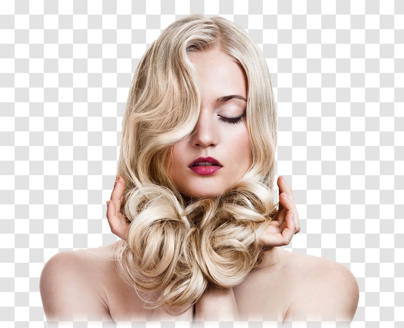 Beauty Parlour Artificial Hair Integrations Blond Coloring Transparent PNG