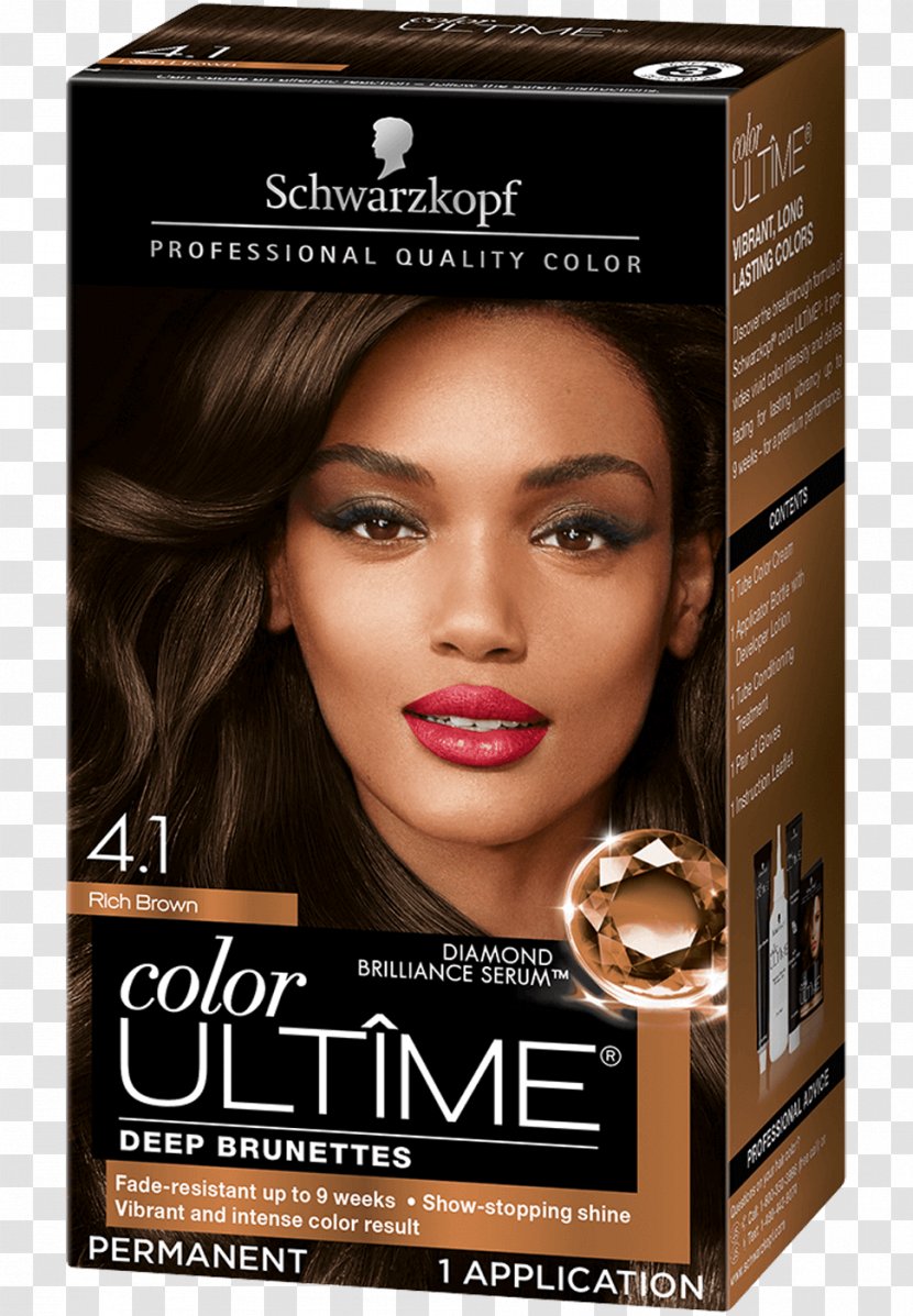 Schwarzkopf Hair Coloring Human Color Brown - Mousse Transparent PNG