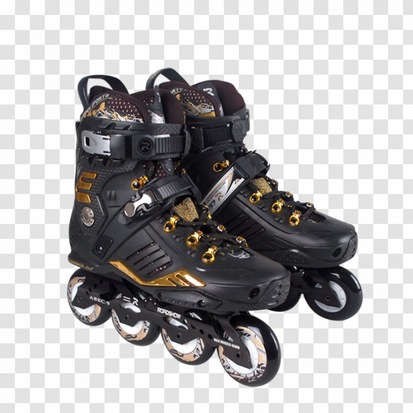 Quad Skates Roller Skating In-Line Ice - Footwear Transparent PNG