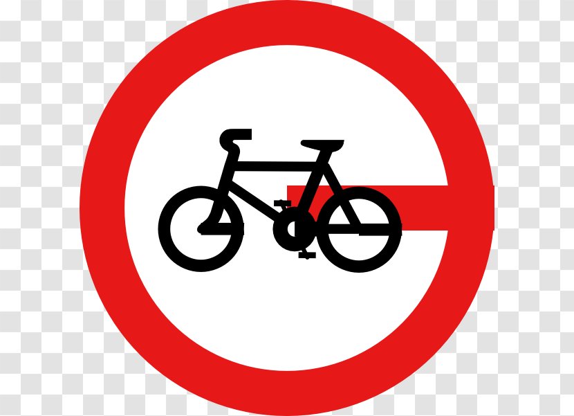 Traffic Sign Bicycle Road Cycling Clip Art - Segregated Cycle Facilities Transparent PNG