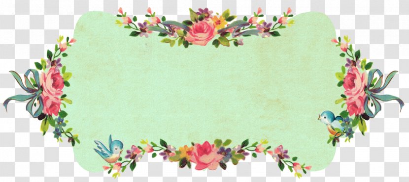 Clip Art - Coreldraw - Flower Header Cliparts Transparent PNG