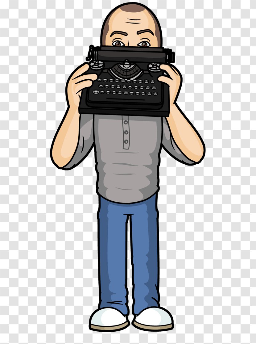Television Comedy Cartoon Clip Art - Standup - Typewriter Transparent PNG